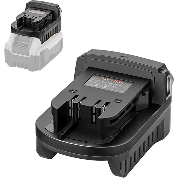 DW18ML Battery Adapter For Dewalt 18V/20V Max Li-ion Battery Adapter Convert To for Milwaukee 18V Power Tool Use