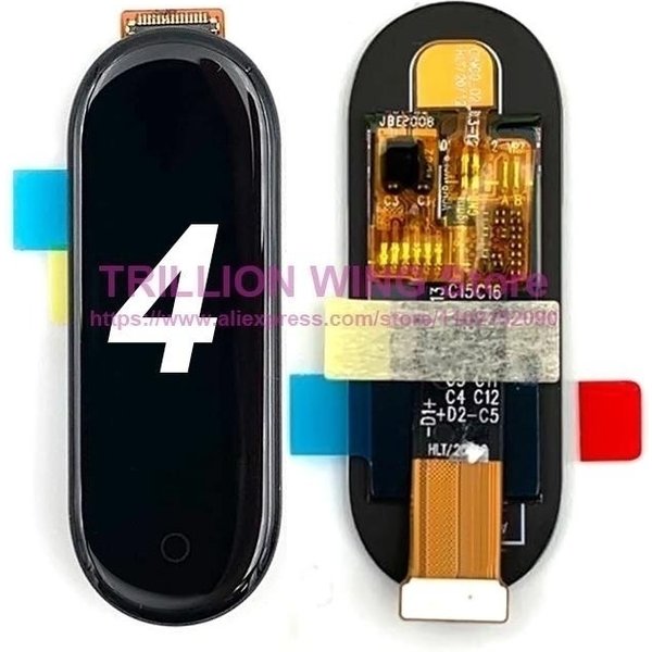AMOLED For Xiaomi Mi Band 4 5 6 7 LCD Display Screen Touch Digitizer For Xiaomi Band 6 Smart Watch Wristband Bracelet