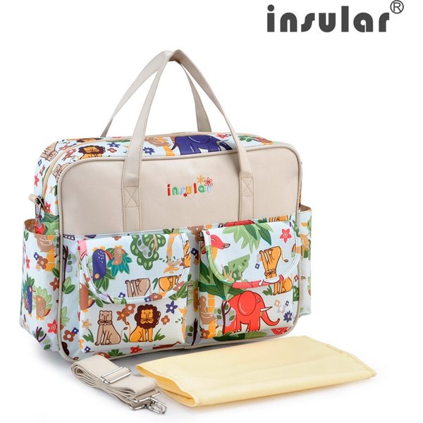 Nouveau Style sac à couches étanche grande capacité messager voyage sacs à couches multifonctionnel maternité mère bébé poussette sacs
