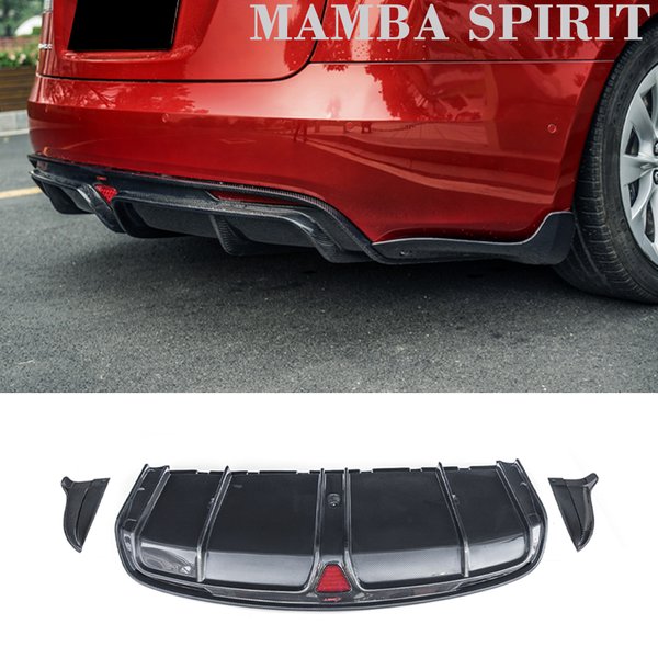 Adapté pour Tesla Model S 2016-2021, lèvre arrière modifiée en fibre de carbone Cmst, accessoires de voiture modifiés