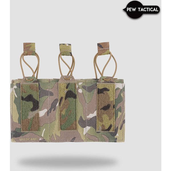 Torba na magazynek PEW TACTICAL SS STYLE Triple Elastic 5.56MAG PH107