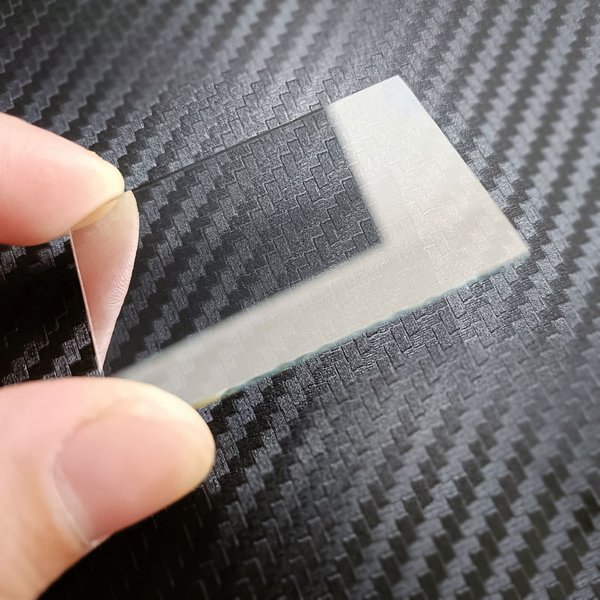 5 Stück 50 x 50 mm optischer Beamsplitter-Spiegel, halbtransmissives halbreflektierendes Glas