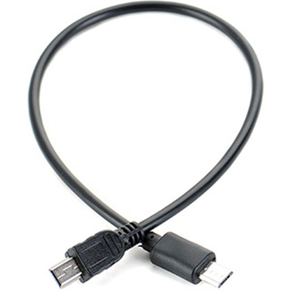 1pc Micro USB Stecker Auf Mini USB Stecker Daten Adapter Konverter Kabel Datenkabel 25cm