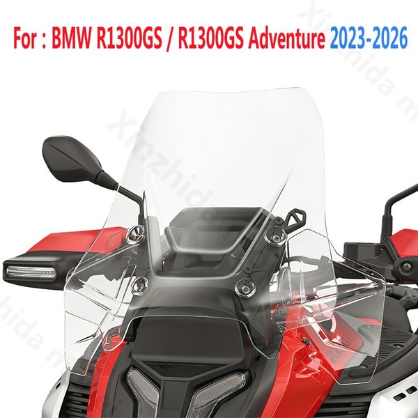 Pare-brise et déflecteurs de vent transparents pour moto BMW GS1300 R 1300 GS R1300GS Adventure 2023 2024 2025 2026