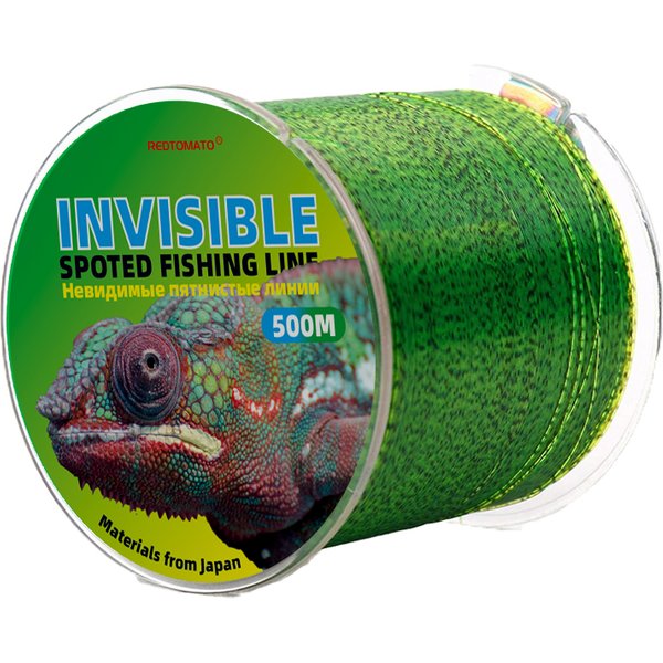 500m Invisible Super Strong Carp Fishing Line Monofilament Fishing Line Speckle Spoted Fishing Line