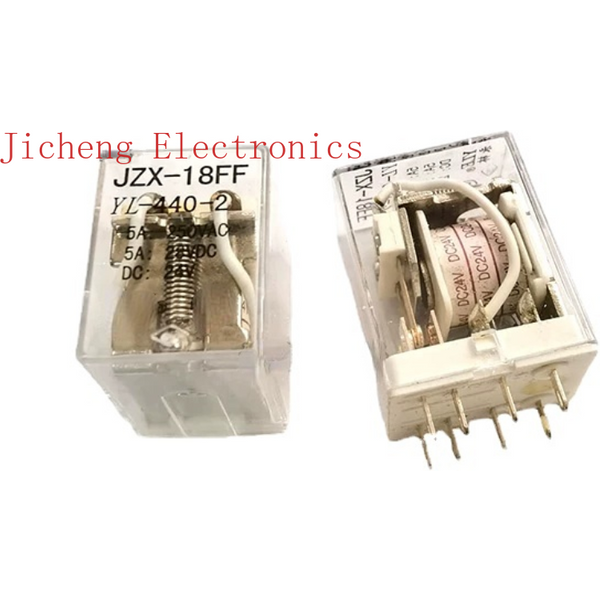 General Purpose Relay Low Power Audio Amplifier 8 Feet JZX-18FF YL-440-2-DC24V