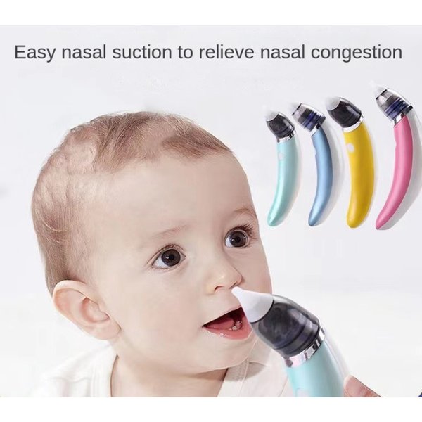 Aspirateurs de morve électriques pour tout-petits, nettoyeur Nasal automatique pour nouveau-nés, Rechargeable, détachable, Anti-reflux, pour l'allaitement du nouveau-né