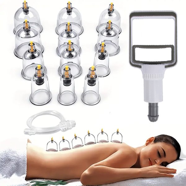 Ventouses sous vide ensemble de thérapie Massage corps tasses Ventosas Anti-Cellulite ventouses physiothérapie Hijama masseur Facial pots mince