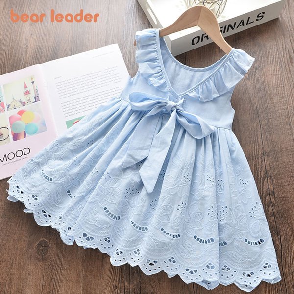 Bear Leader – robes élégantes pour filles, Costumes de fête d'été pour enfants, tenues de princesse à fleurs, vêtements pour enfants, nouvelle collection 2026