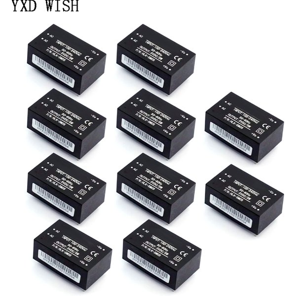 10 Stück HLK-PM01 HLK-PM03 HLK-PM12 AC-DC 220 V bis 5 V/3,3 V/12 V Mini-Stromversorgungsmodul PM01 PM03 PM12 isolierter Transformator
