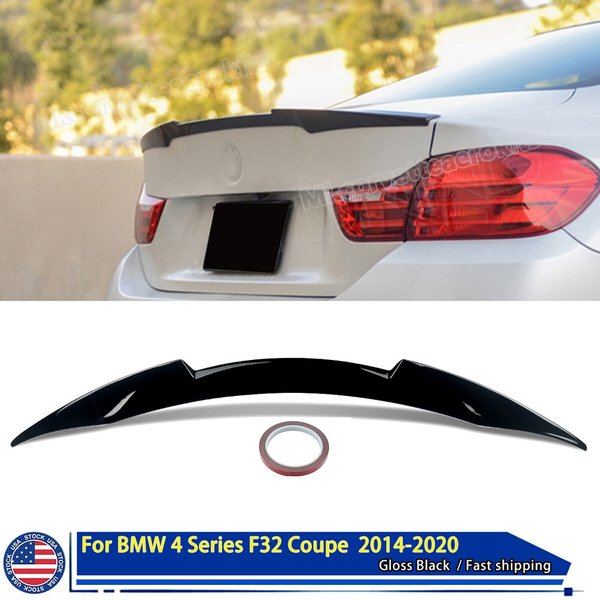 Heckkofferraum-Dachspoiler für BMW F32 430 435i 428i 440i F82 Coupe M4 2013–2020 Heckspoilerflügel glänzend schwarz Autoteile