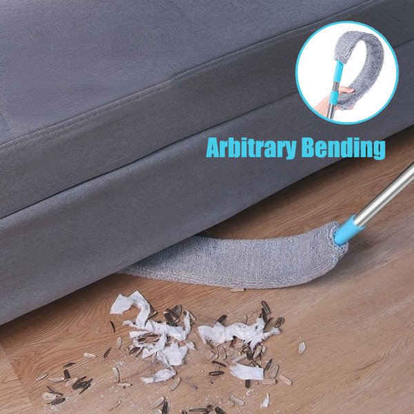 New Retractable Dusting Brush Household Long Handle Mop Sofa Blinds Dusting Brush Microfiber Dusting Brush Home Cleaning Tools
