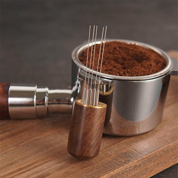 Leeseph Kaffee Rührer Verteiler Nadel Kaffee Pulver Tamper WDT Werkzeug Edelstahl Kaffee Rühren Barista Zubehör