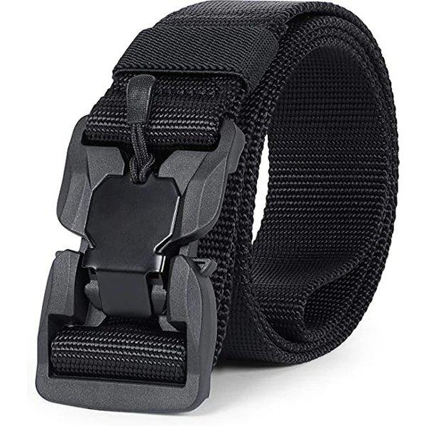 Ceinture tactique boucle magnétique ceinture élastique à dégagement rapide décontracté en Nylon outillage ceinture d'entraînement hommes pantalon ceinture