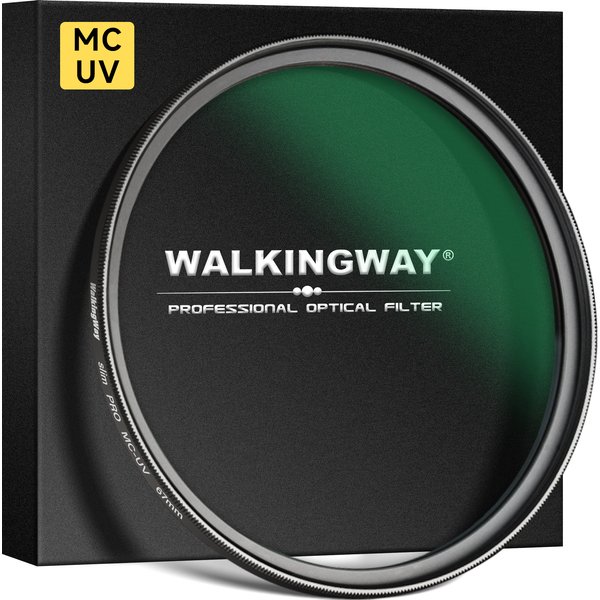 Walking Way UV Protection Filter Ultra Slim MCUV Optical Glass Filter Scratch Resistant/Waterproof Lens Filter for Sony Camera