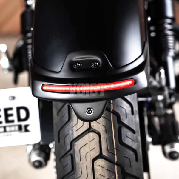 Für Rebel CMX250, CMX300, CMX500, 2025 Modelle, Zubehör Kurzer Heckschutz, LED Drei-in-Eins Rücklicht.