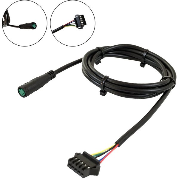 Câble adaptateur universel pour vélo électrique, connecteur SM étanche, longueur 1.1m, pour boîte de contrôleur, Instrument, accessoires de vélo