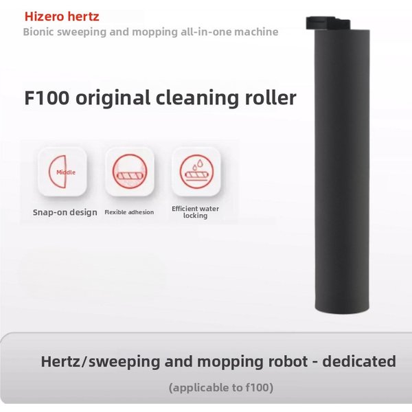 HIZERO F100 F200 – wymienna szczotka rolkowa do odkurzacza, przeznaczona do czyszczenia podłóg, dywanów i twardych powierzchni, idealna do usuwania sierści zwierząt. Model F500, F801, R700, F600 –