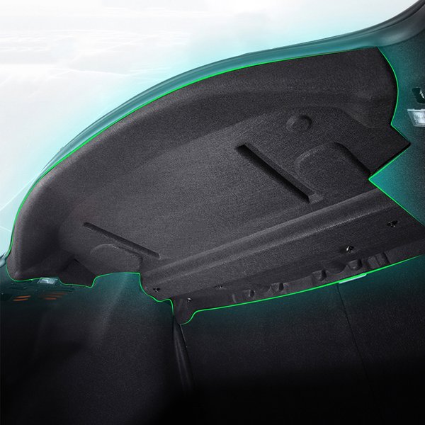 Pour Tesla Modell 3 2017–2023, vorderer Kofferraumdeckel, Schalldämmung, Baumwolle, Innenhaube,