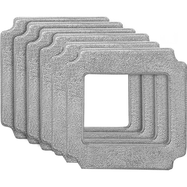 Mopy czyszczące 21x21cm do robota czyszczącego okna ABIR WD8, szmaty wielokrotnego użytku do prania okien szkło grube mopem