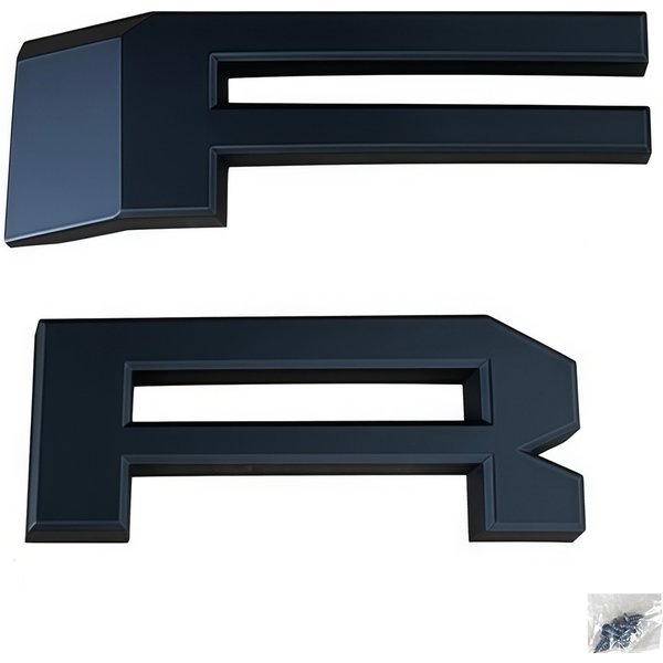 Zamienniki liter F i R do grilla Ford F-150 w stylu Raptor, roczniki 2009-2017, NOWE