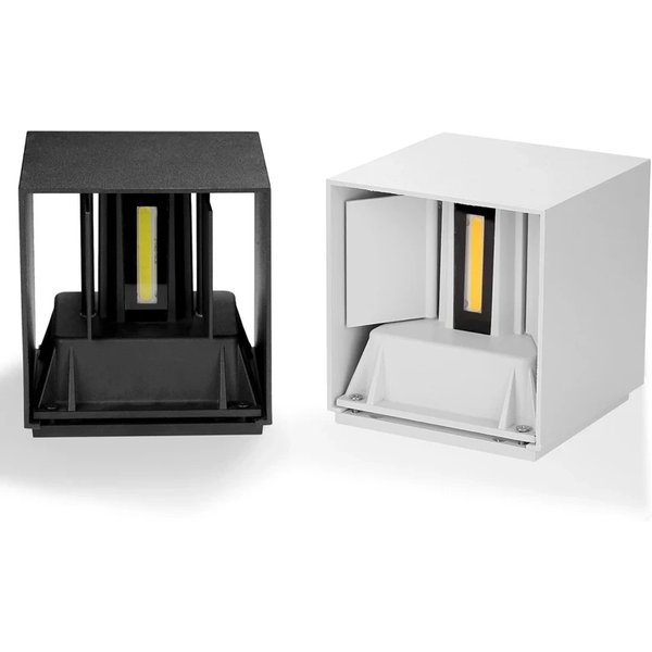 LED 6W/12W Outdoor Wasserdicht IP65 Wandleuchte Veranda Garten Wandleuchte & Innen Schlafzimmer Wohnzimmer Dekoration Beleuchtung Lampe