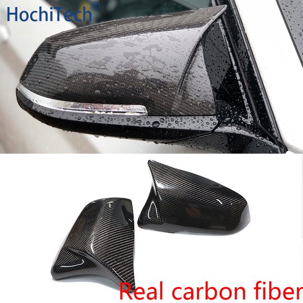 Replacemen M Look Mirror Cover for BMW X1 X2 Z4 1 Series F48 F49 F39 F52 F40 G29 for Toyota Supra Carbon Fiber Mirror Cap