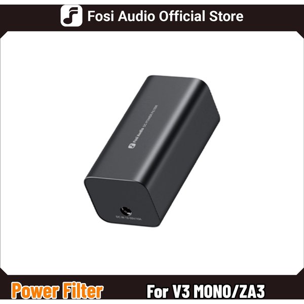Der Fosi Audio DC Power Filter beseitigt Hochfrequenzgeräusche mit V3 MONO