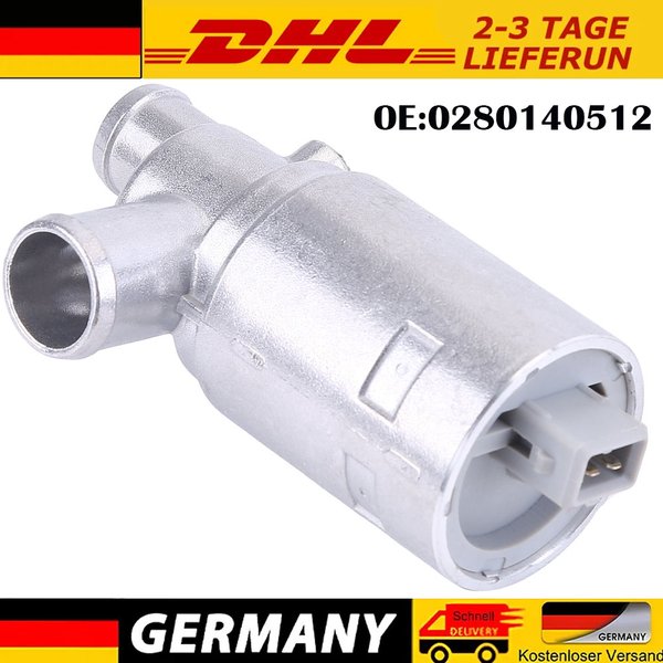 Neues Qualitäts-Leerlaufregelventil 0280140512 für Audi A6 Quattro 90 100 Volkswagen Corrado Golf Passat Opel Kadet E 2.0 2.0 GSI Omega A B 2.0-3.0 Senator B 3.0 Autozubehör
