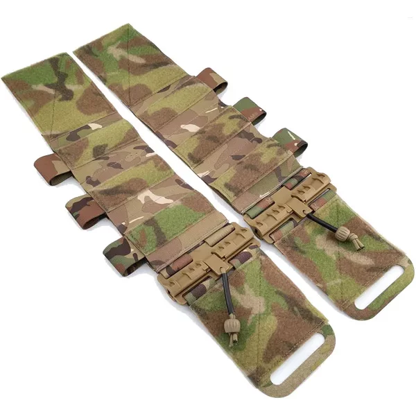 Gilet tactique FCSK à dégagement rapide, housse universelle pour porte-plaques, ceinture élastique, housse de taille, accessoires d'équipement