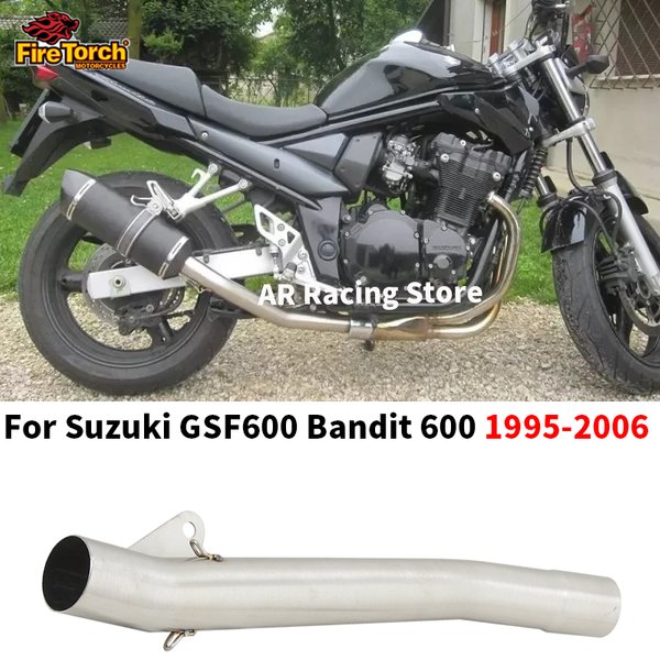 Slip On dla SUZUKI BANDIT GSF600 GSF600S 1995-2006 motocyklowe układy wydechowe rura łącząca Mid Link podłącz tłumik 51MM Escape Moto