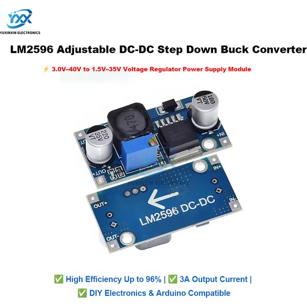 1/3/5/10PCS LM2596 Einstellbare DC zu DC Step Down Buck Converter Modul 3,0-40V zu 1,5-35V Netzteil Spannung Regler für DIY