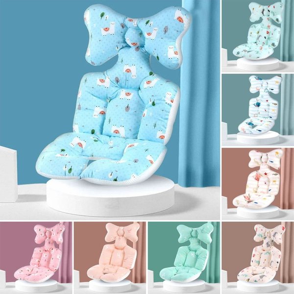 Coussin de siège de poussette pour bébé, coussin de siège de voiture en coton, tapis de matelas pour bébé, accessoires de poussette