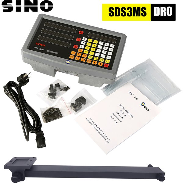 SINO SDS3MS 3 Achsen Drehmaschine Miling Maschine DRO Digital Anzeige Zähler AC110V/220V SDS2-3MS TTL Lineare Skala Encoder linie Display