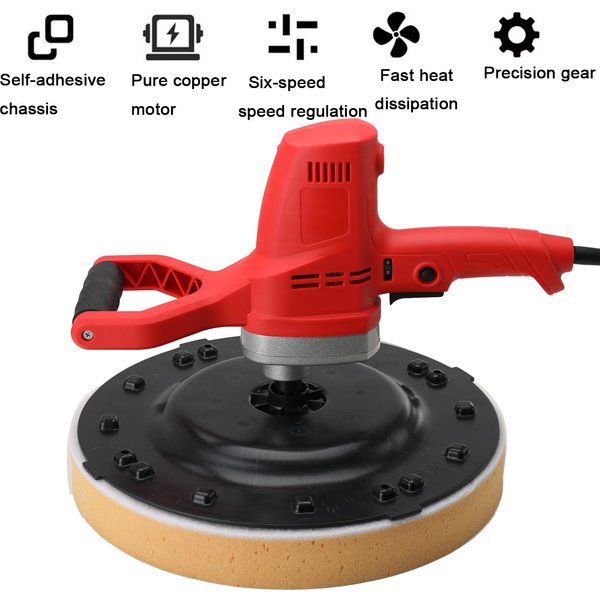 Beton Zement Mörtel Empfänger Abflachung Maschine Handheld Wand Polierer Kitt Pulver Empfänger Schleif Maschine