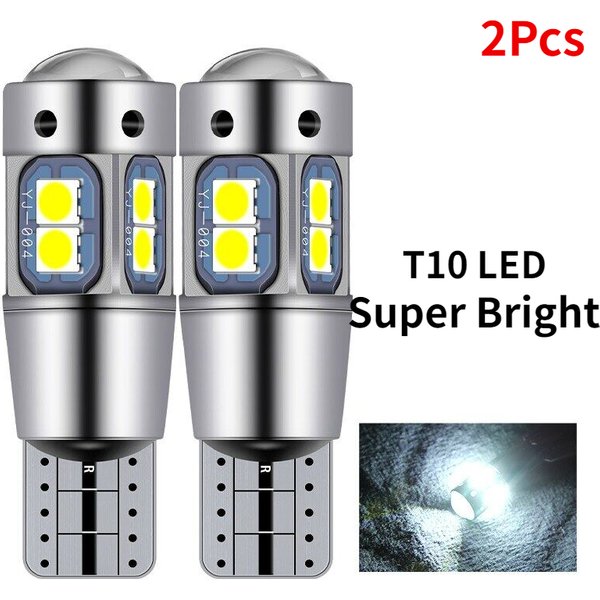2 Stücke Super Brigh T10 W5W 168 192 Led-rücklicht Weiß 3030 10SMD 12 V Auto Led Auto Lampe CANBUS KEINE Fehler Auto Marker Parkplatz Birne