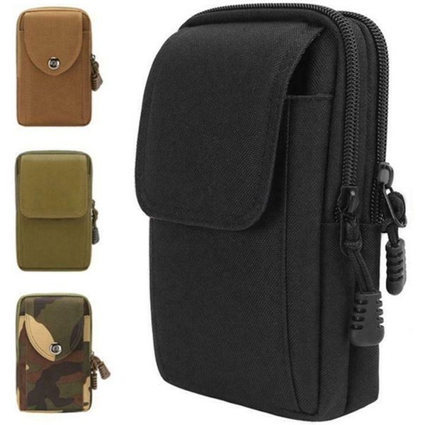 Männer Taktische Molle Tasche Gürtel Taille Pack Tasche Kleine Tasche Militär Taille Pack Lauf Tasche Reise Camping Taschen Weiche Zurück