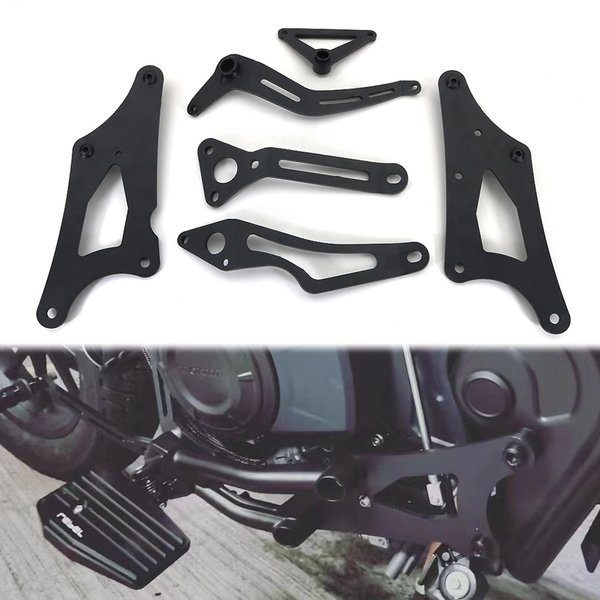 Motorcycle Accessories Forward Footpeg Footrest Footpegs Adjustable Set Fit for Honda CMX 500 Rebel CMX500 2017-2023 2024 2025