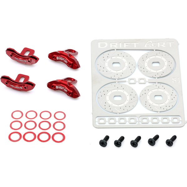 98204 Drift Art Alu. CNC-Simulations bremssystem für da3 da4