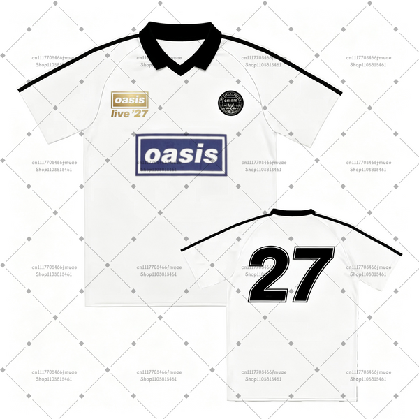 Oasis Live '27 World Tour 2026 New Quick-dry Breathable Top Adult T-shirt Summer Vintage Casual Training Outdoor Sports Jersey