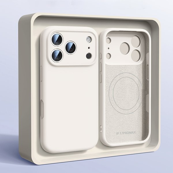 Coque de téléphone magnétique originale en silicone liquide pour iPhone 18 17 16 15 14 13 Pro Max 17Pro 18Pro, compatible Magsafe, coque souple sans fil