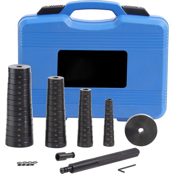 SucceBuy 52PCS Custom Buchse Lager & Dichtung Treiber Set Getriebe Rad Achse Lager Rennen Dichtung Fahrer Installer Entferner 18-65mm