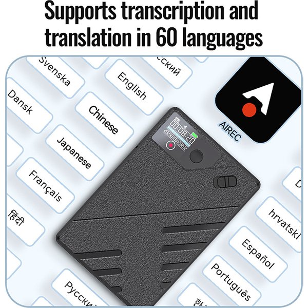 AI Voice Recorder ChatGPT APP-Steuerung Audio Mind Map Echtzeit-Übertragung, Zusammenfassung, Übersetzung von Telefonanrufen