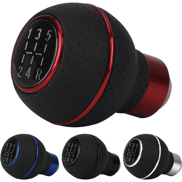 5 Speed Gear Shift Knob Aluminium Universal Gear Lever Knob M8 M10 M11 M12 For Manual Transmission Ford Focus Mk2 Lada