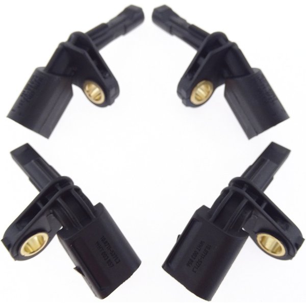 1Set ABS Wheel Speed Sensor WHT003856 WHT003857 For Q3 A3 S3 for Passat B6 Golf MK5 Beetle Bora Touran WHT003858 WHT003859