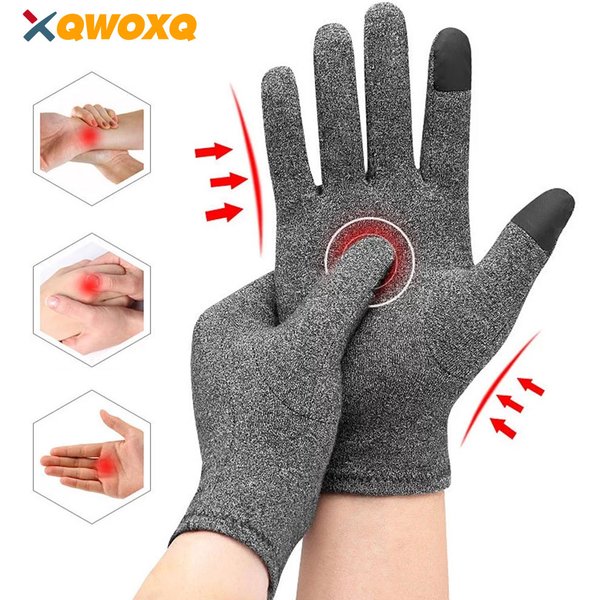 Full Fingered Arthritis Compression Gloves for Arthritis,Raynauds Disease & Carpal Tunnel,Flexible Wrist & Thumb Pressure Relief