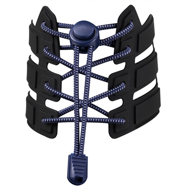 No Tie Shoelace Tieless Shoelaces Sneakers Plastic Strong Lock Elastic Round Shoe Laces for Kids Adults Elderly One Size Fit All