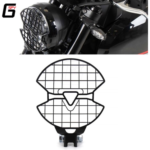 Grille de Protection de Phare Avant de Moto, Accessoires Noirs, pour Triumph Trident 660 2021 2022, Nouveauté