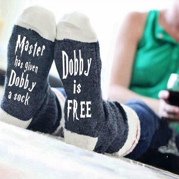Herbst Frühling Frauen Wein Socken Gestrickte Brief Nette Meia Lustige Sokken Chaussette Neuheit Femme Winter Warmes Zuhause Sport Hipster Sox
