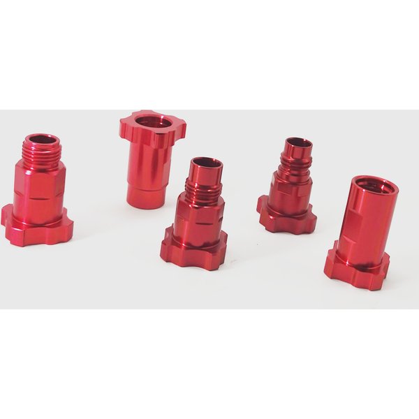 Connecteur de pistolet de pulvérisation rouge pour pistolet à air comprimé, adaptateur de gobelet de pistolet de pulvérisation pour gobelet doseur jetable de pistolet de pulvérisation - Direct